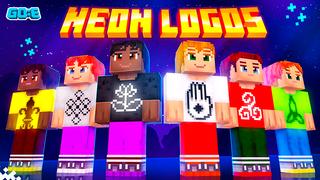 Thumbnail of the Minecraft Bedrock Marketplace product Neon Logos created by GoE-Craft.