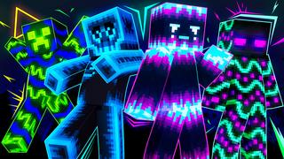 Thumbnail of the Minecraft Bedrock Marketplace product Neon Mobs created by GoE-Craft.
