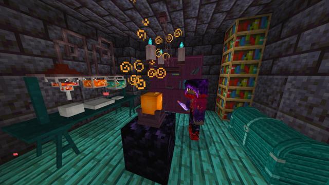 Screenshot of the Minecraft Bedrock Marketplace product Nether Secret Base created by GoE-Craft.