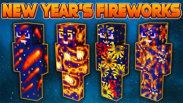 Thumbnail of the Minecraft Bedrock Marketplace product New Year's Fireworks created by GoE-Craft.
