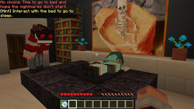 Screenshot of the Minecraft Bedrock Marketplace product Nightmare Parkour created by GoE-Craft.