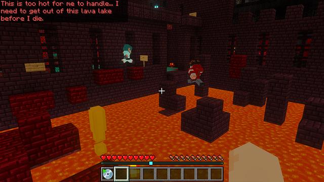 Screenshot of the Minecraft Bedrock Marketplace product Nightmare Parkour created by GoE-Craft.