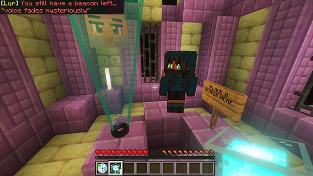 Screenshot of the Minecraft Bedrock Marketplace product Nightmare Parkour created by GoE-Craft.