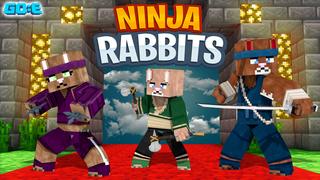 Thumbnail of the Minecraft Bedrock Marketplace product Ninja Rabbits created by GoE-Craft.