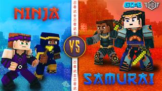 Thumbnail of the Minecraft Bedrock Marketplace product Ninja vs Samurai created by GoE-Craft.