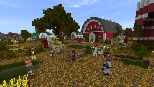 Screenshot of the Minecraft Bedrock Marketplace product Nuclear Craft - Deserted City created by GoE-Craft.