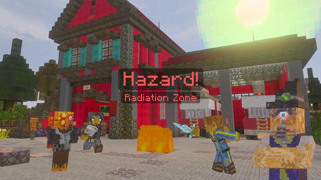 Screenshot of the Minecraft Bedrock Marketplace product Nuclear Craft - Deserted City created by GoE-Craft.
