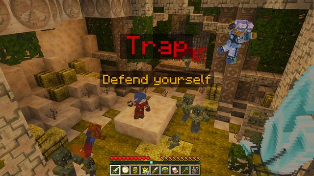 Screenshot of the Minecraft Bedrock Marketplace product Nuclear Craft - Deserted City created by GoE-Craft.
