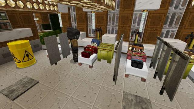 Screenshot of the Minecraft Bedrock Marketplace product Nuclear Craft - Deserted City created by GoE-Craft.