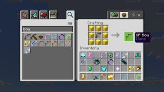 Screenshot of the Minecraft Bedrock Marketplace product OP BOWS created by GoE-Craft.