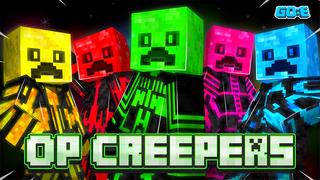 Thumbnail of the Minecraft Bedrock Marketplace product OP Creepers created by GoE-Craft.
