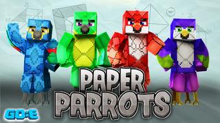 Thumbnail of the Minecraft Bedrock Marketplace product Paper Parrots created by GoE-Craft.
