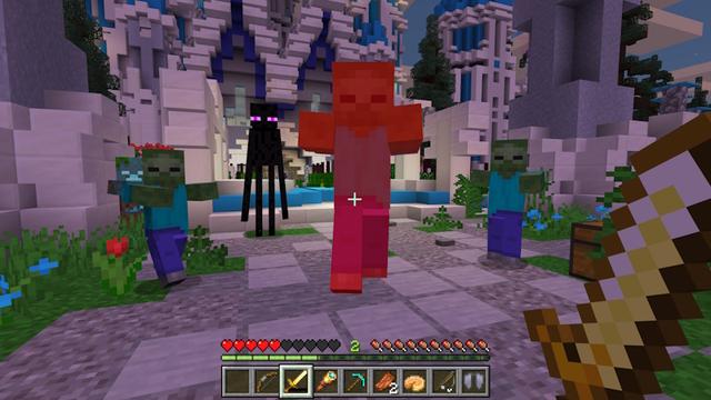 Screenshot of the Minecraft Bedrock Marketplace product Paradise Falls created by GoE-Craft.