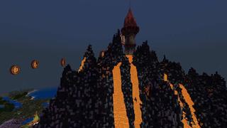 Screenshot of the Minecraft Bedrock Marketplace product Park of Horrors created by GoE-Craft.