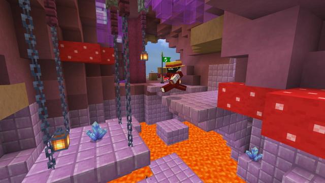 Screenshot of the Minecraft Bedrock Marketplace product Parkour Chunks created by GoE-Craft.