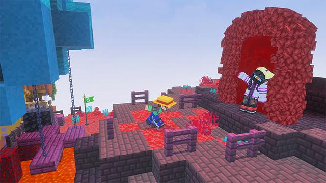 Screenshot of the Minecraft Bedrock Marketplace product Parkour Chunks created by GoE-Craft.