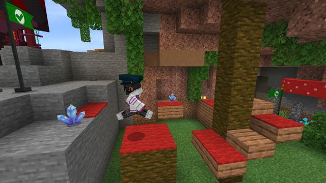 Screenshot of the Minecraft Bedrock Marketplace product Parkour Chunks created by GoE-Craft.