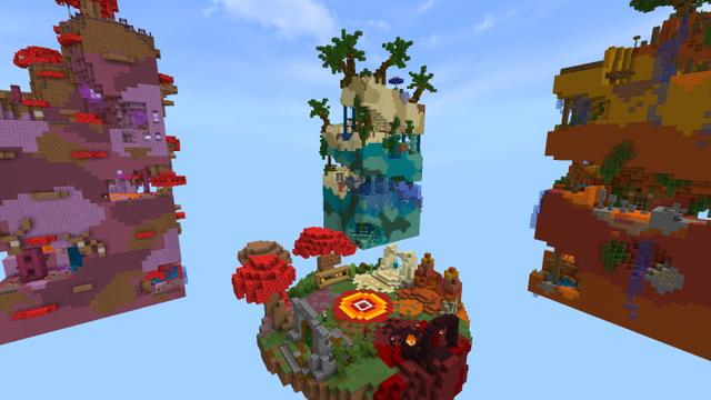 Screenshot of the Minecraft Bedrock Marketplace product Parkour Chunks created by GoE-Craft.
