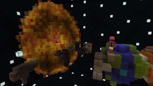 Screenshot of the Minecraft Bedrock Marketplace product Parkour Mania created by GoE-Craft.