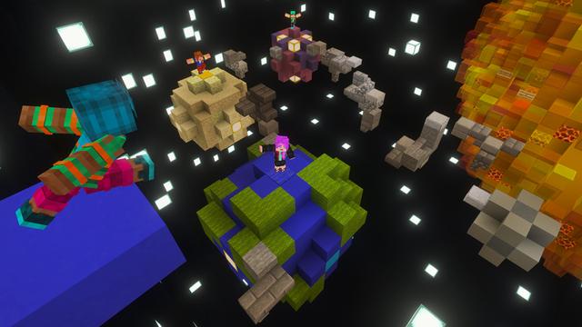 Screenshot of the Minecraft Bedrock Marketplace product Parkour Mania created by GoE-Craft.