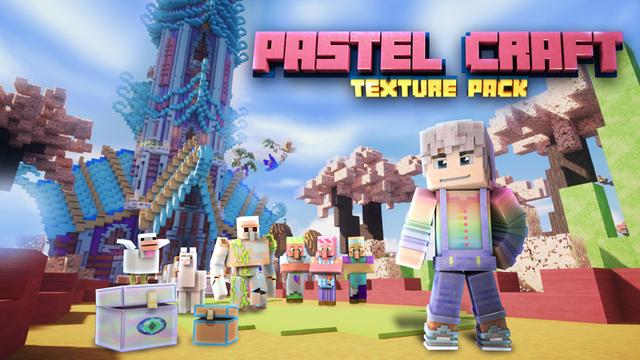 Thumbnail of the Minecraft Bedrock Marketplace product Pastel Craft created by GoE-Craft.