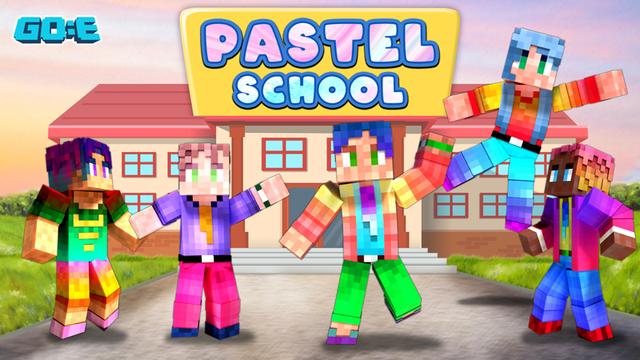 Thumbnail of the Minecraft Bedrock Marketplace product Pastel School created by GoE-Craft.