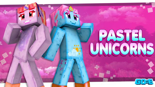 Thumbnail of the Minecraft Bedrock Marketplace product Pastel Unicorns created by GoE-Craft.
