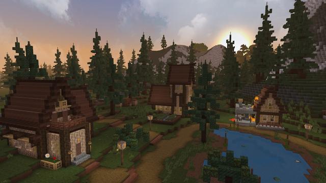 Screenshot of the Minecraft Bedrock Marketplace product Perfect Realism x128 / x64 created by GoE-Craft.