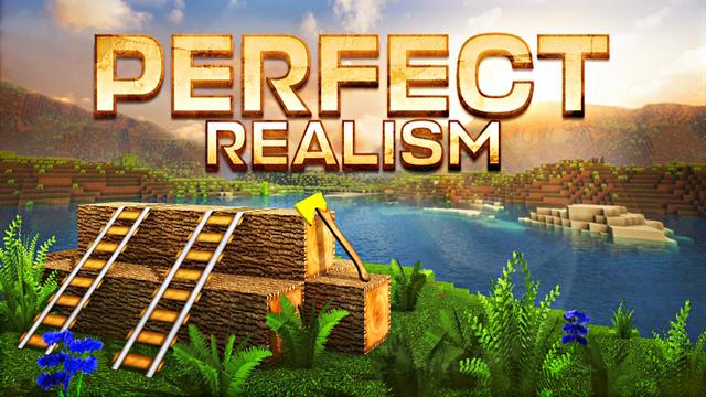 Thumbnail of the Minecraft Bedrock Marketplace product Perfect Realism x128 / x64 created by GoE-Craft.