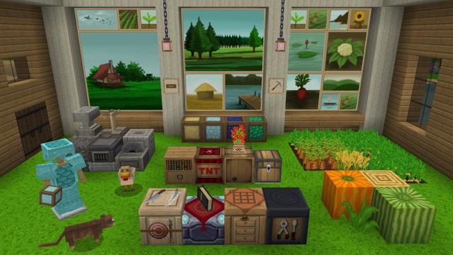 Screenshot of the Minecraft Bedrock Marketplace product Perfect Shades created by GoE-Craft.