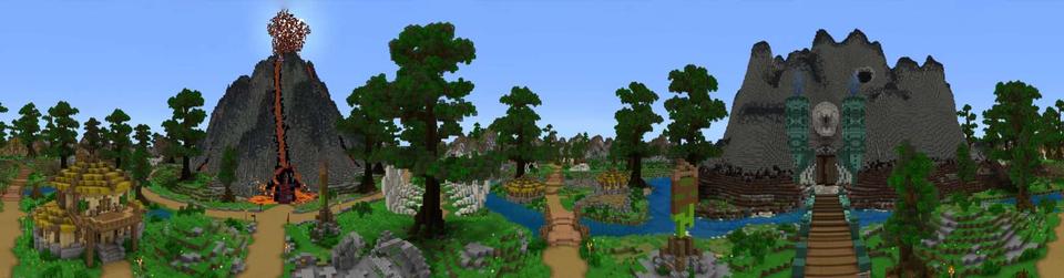 Panorama of the Minecraft Bedrock Marketplace product Pet Dinos created by GoE-Craft.