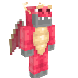 Thumbnail of the Minecraft Bedrock Marketplace product Pink Dragon Pajamas created by GoE-Craft.