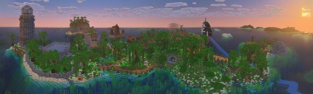 Panorama of the Minecraft Bedrock Marketplace product Pirate Life created by GoE-Craft.