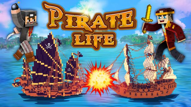 Thumbnail of the Minecraft Bedrock Marketplace product Pirate Life created by GoE-Craft.