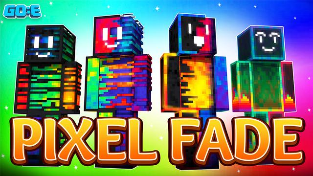 Thumbnail of the Minecraft Bedrock Marketplace product Pixel Fade Rainbow created by GoE-Craft.