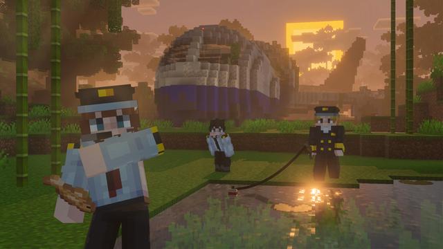 Screenshot of the Minecraft Bedrock Marketplace product Plane Crash created by GoE-Craft.