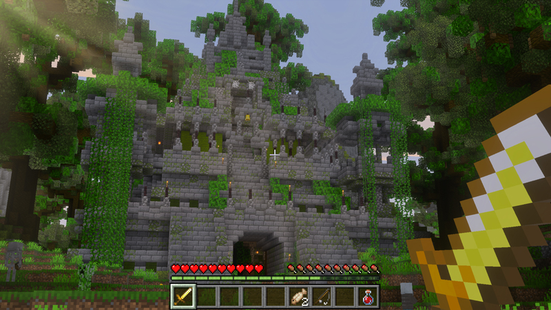 Screenshot of the Minecraft Bedrock Marketplace product Plane Crash created by GoE-Craft.