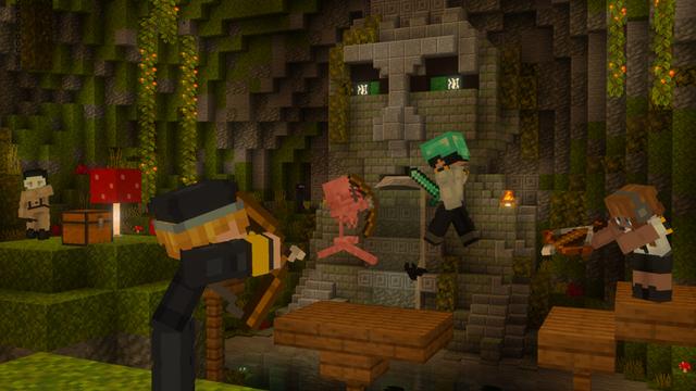 Screenshot of the Minecraft Bedrock Marketplace product Plane Crash created by GoE-Craft.