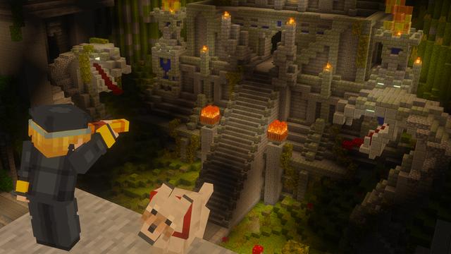 Screenshot of the Minecraft Bedrock Marketplace product Plane Crash created by GoE-Craft.