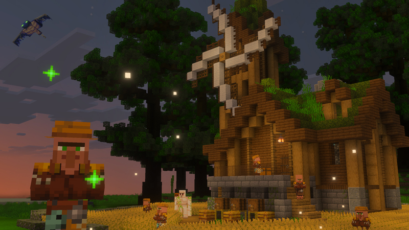 Screenshot of the Minecraft Bedrock Marketplace product Plane Crash created by GoE-Craft.