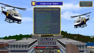 Screenshot of the Minecraft Bedrock Marketplace product Police Academy created by GoE-Craft.