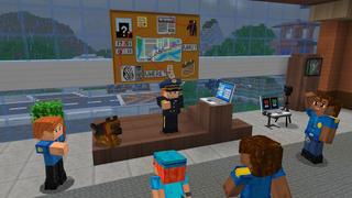 Screenshot of the Minecraft Bedrock Marketplace product Police Academy created by GoE-Craft.