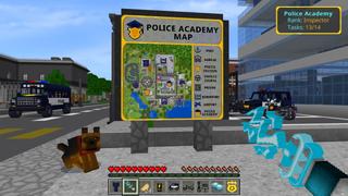 Screenshot of the Minecraft Bedrock Marketplace product Police Academy created by GoE-Craft.
