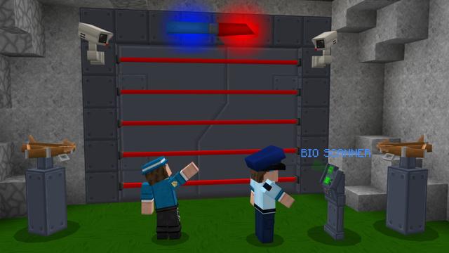 Screenshot of the Minecraft Bedrock Marketplace product Police Bunker created by GoE-Craft.