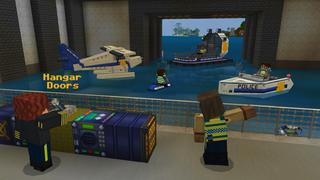 Screenshot of the Minecraft Bedrock Marketplace product Police Bunker created by GoE-Craft.