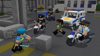 Screenshot of the Minecraft Bedrock Marketplace product Police Station created by GoE-Craft.