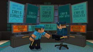 Screenshot of the Minecraft Bedrock Marketplace product Police Station created by GoE-Craft.