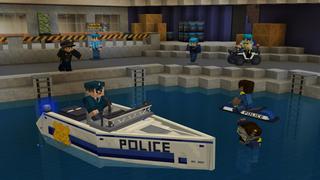 Screenshot of the Minecraft Bedrock Marketplace product Police Station created by GoE-Craft.
