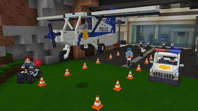 Screenshot of the Minecraft Bedrock Marketplace product Police Underground Base created by GoE-Craft.