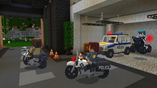 Screenshot of the Minecraft Bedrock Marketplace product Police Underground Base created by GoE-Craft.